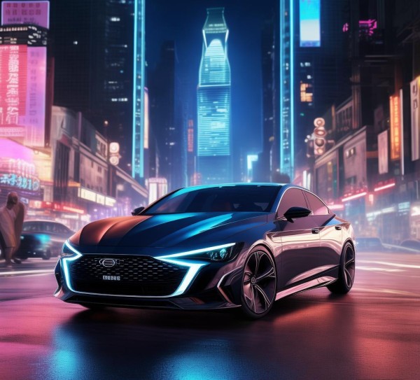 江淮瑞风M5动态发光车标，科技感与商务风范的完美融合