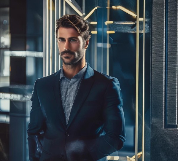 商务感拉满的男朋友圈背景图动态，高级质感瞬间提升，专业形象在线