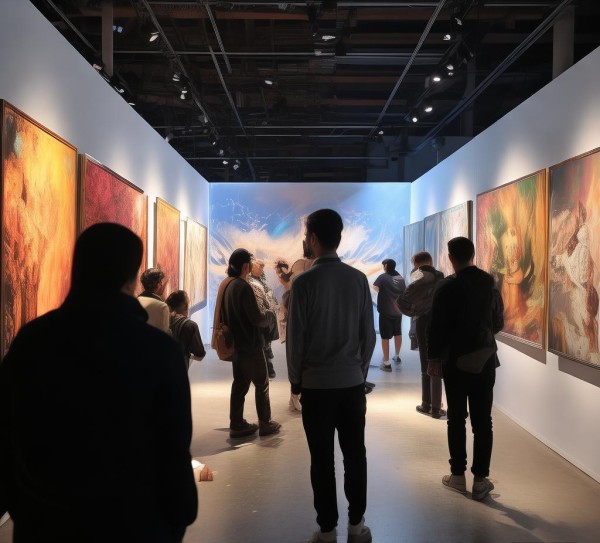 探秘莒县数字油画展会，艺术与科技的融合之地