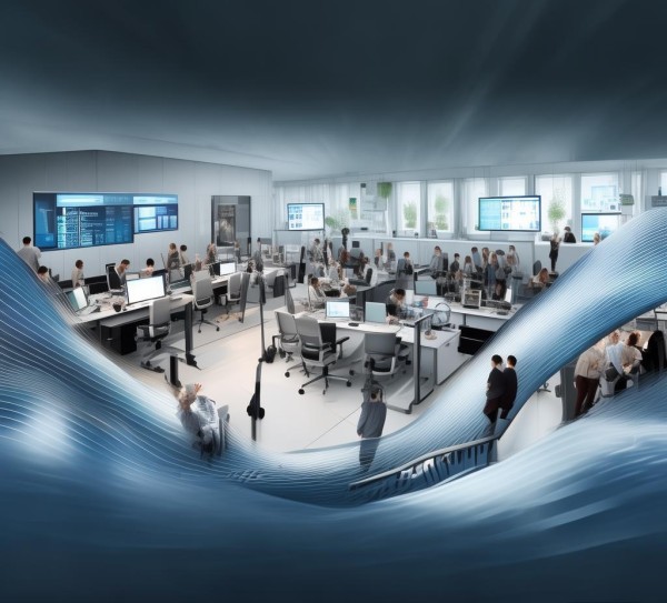 4K高清商务动态风壁纸，动感商务风，高效办公的视觉赋能